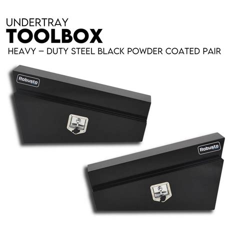 steel under tray tool box ebay|12x12 underbody tool box.